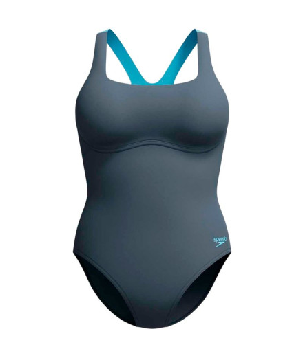 Fato de banho Speedo Flex Band Swimsuit com Sutiã de... Fato de banho Speedo Flex Band Swimsuit com Sutiã de...