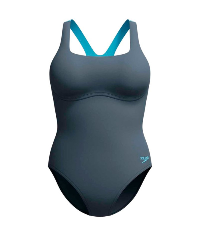 Fato de banho Speedo Flex Band Swimsuit com...