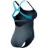 Fato de banho Speedo Flex Band Swimsuit com Sutiã de Natação Embutido Mulher Cinza Lead