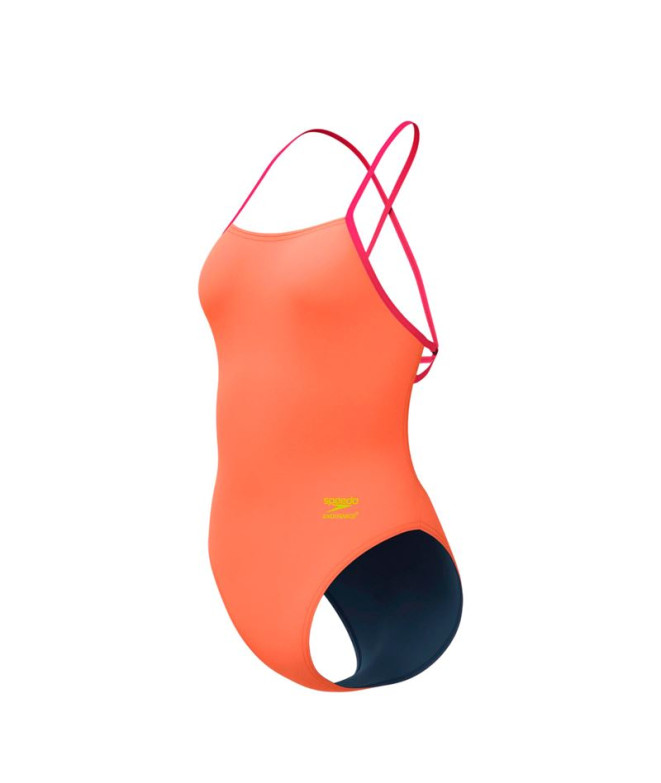 Maillot de bain Speedo FL Solid Tie Back Femme...