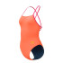Fato de banho Speedo FL Solid Tie Back Mulher Verão Laranja