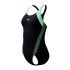 Fato de banho Speedo Hyperboom Splice Laneback 1 Piece Mulher Verde