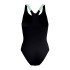 Fato de banho Speedo Hyperboom Splice Laneback 1 Piece Mulher Verde