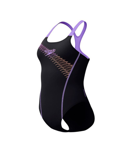 Bañador Speedo Medley Logo 1 Piece Mujer Bright Peach Bañador Speedo Medley Logo 1 Piece Mujer Bright Peach