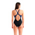 Bañador Arena Flowing Mujer Negro/Azul Oscuro