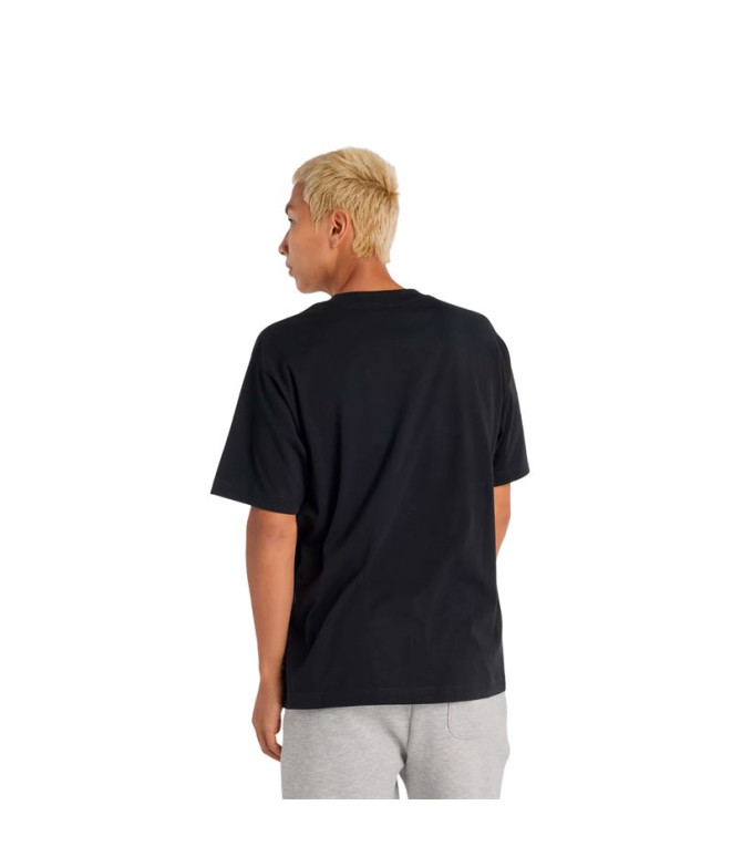 Camiseta New Balance Bearded Runner Preto Homem