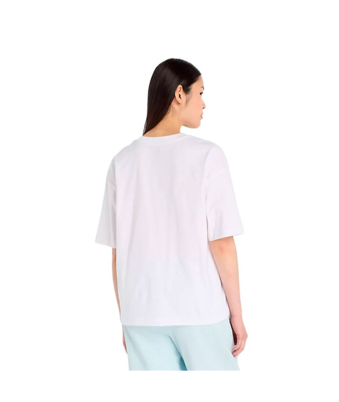 T-shirt New Balance Chaussure Apres Run Blanche...