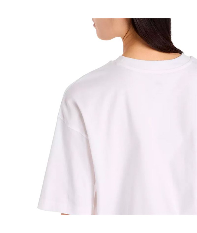 T-shirt New Balance Chaussure Apres Run Blanche...