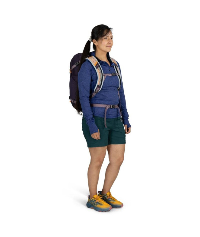 Mochila De Montaña Osprey Hikelite 26 Purple...