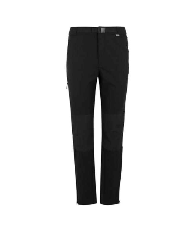 Pantalón de Montaña Regatta Montorn Hombre Negro