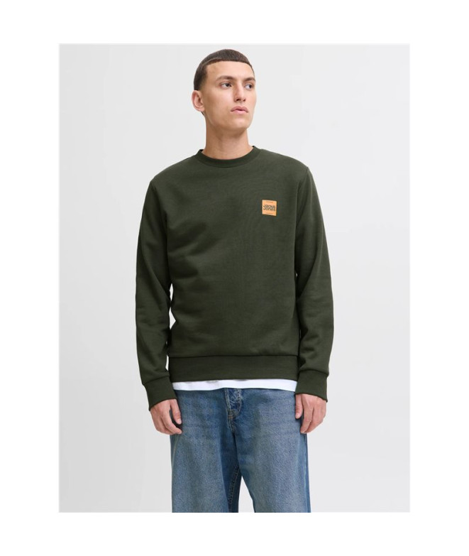 Sweat Jack and Jones Jjbrandy Crew Neck Duffel...