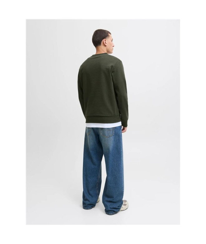 Moletom Jack and Jones Jjbrandy Crew Neck...