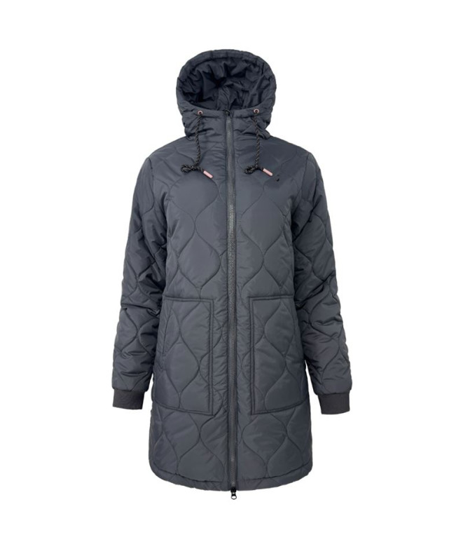 Anorak Joluvi Boho Mulher Antracita Preto