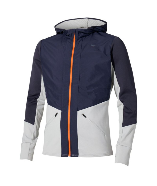 Casaco de Running Mizuno Active Warm Hybrid Fz...