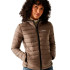 Chaqueta de Montaña Regatta Hooded Marizion Baffled Mujer Marrón