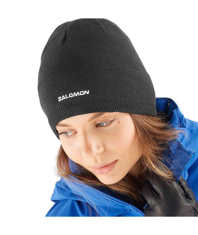 Bonnet de Montagne Salomon Deep Noir
