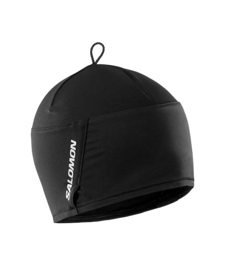 Boné de Montanha Salomon Winter Training Deep Preto