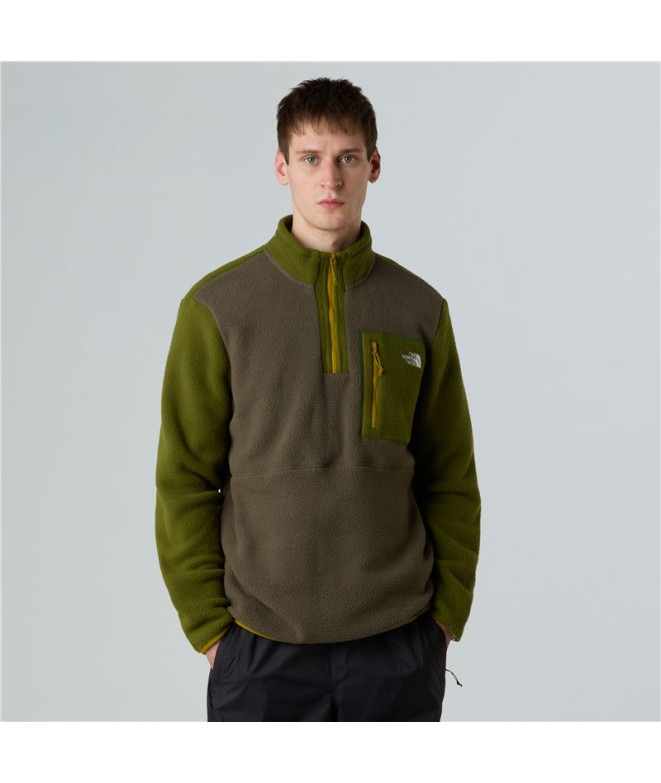 Casaco The north Face Yumiori 1/4 Zip New Taupe...
