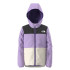 Casaco de esquí e snow The North Face Kid Freedom Insulated Lilás/Branco Infantil