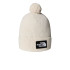Bonnet de Montagne The north Face Tnf Logo Box Pom Blanc Homme