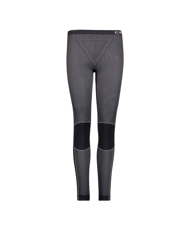 Pantalón de Montaña CMP Long Seamless Mujer Negro