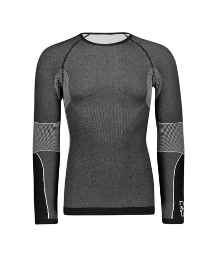 Sudadera de Montaña CMP Seamless Sweat Hombre Negro