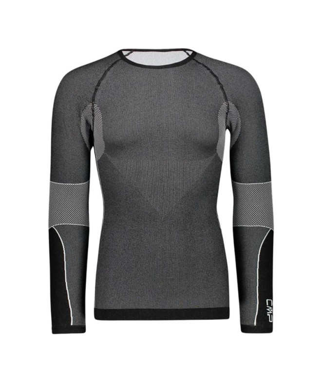 T-shirt de Montagne CMP Seamless Sweat Homme Noir