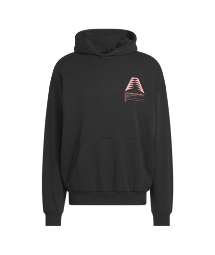Sudadera de Baloncesto adidas Anted Gfx Hoody Hombre Negro Sudadera de Baloncesto adidas Anted Gfx Hoody Hombre Negro