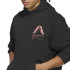 Sudadera de Baloncesto adidas Anted Gfx Hoody Hombre Negro