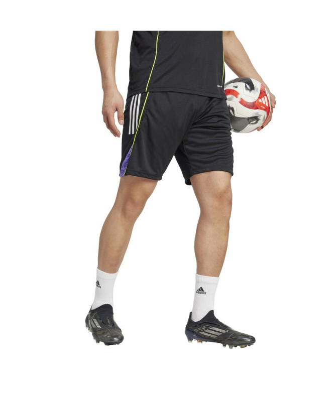 Calça de Futebol adidas Tiro25C Tr Sho Homem Preto