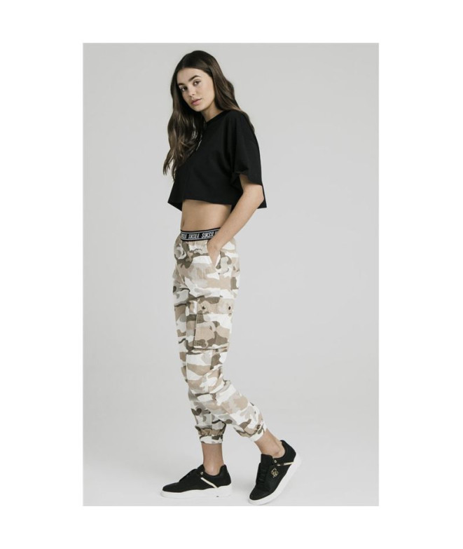 Sportswear SikSilk Oversize Crop T-Shirt