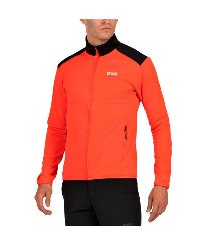 Sweat de Montagne + 8000 Monmor 037 Homme Orange