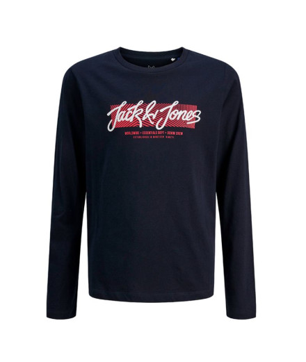 Camiseta Jack and Jones Jjurban Ls Crew Neck Sky Captain...