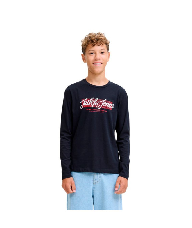 T-shirt Jack and Jones Jjurban Ls Crew Neck Sky...