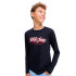T-shirt Jack and Jones Jjurban Ls Crew Neck Sky Captain Enfant