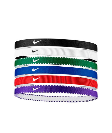 Fita de cabelo Nike At Faixas de Cabelo Multicoloridas Fita de cabelo Nike At Faixas de Cabelo Multicoloridas