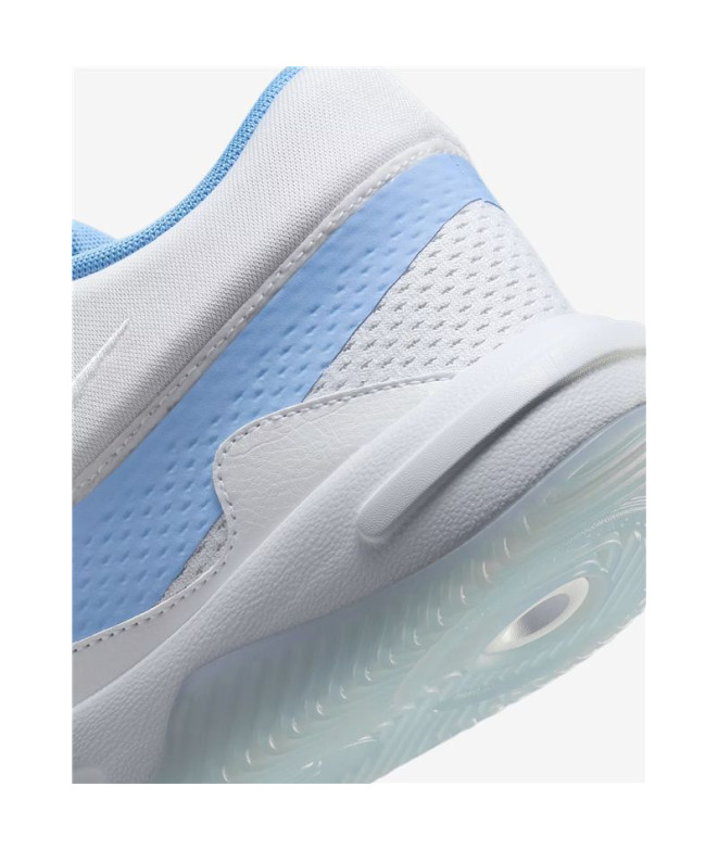 Chaussures Indoor Nike Nike Hyper Quick Blanc/Bleu