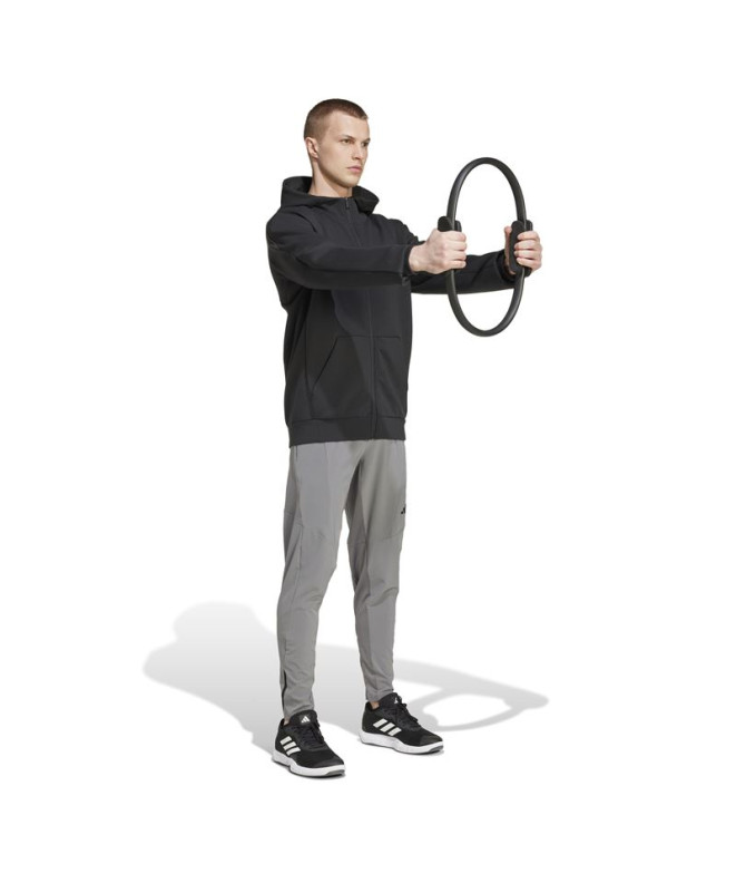 Chaqueta de Fitness adidas D4T Full-Zip Hoodie...