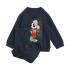 Conjunto adidas Inf Dy Mm Jog Infantil Azul Marino