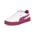 Zapatillas Puma Carina 3.0 Hk&Fr 2 P White-Be Niña