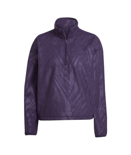 Moletom de Fitness adidas Aop Polarfleece Mulher Preto Moletom de Fitness adidas Aop Polarfleece Mulher Preto