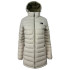 Chaqueta de montaña Joluvi Heat Dipa Long Mujer Gris Fosil - Crudo Gris Vigore