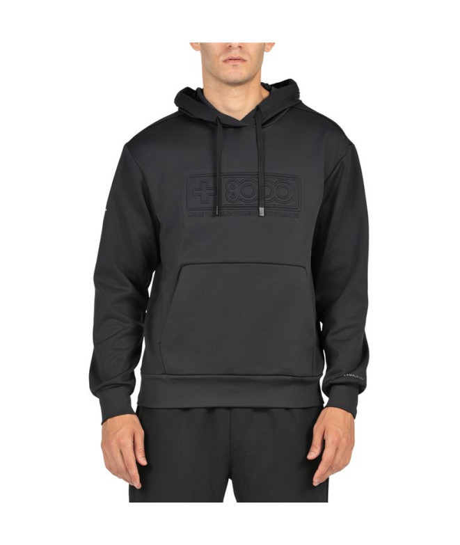 Sudadera de Montaña + 8000 Esnou Hombre Negro