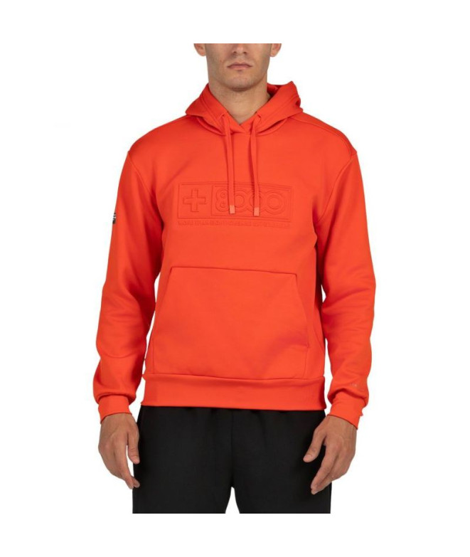 Sudadera de Montaña + 8000 Esnou Hombre Naranja