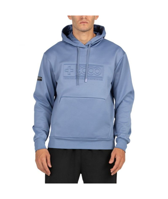 Sudadera de Montaña + 8000 Esnou Hombre  Azul...