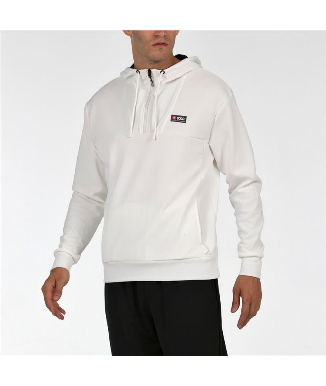 Sudadera de Montaña + 8000 Esvein Hombre Marfil