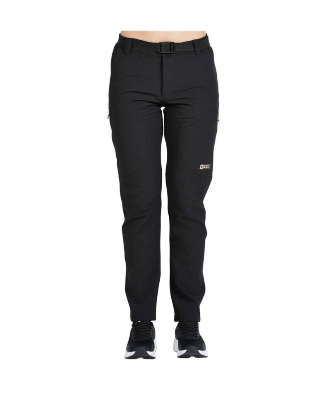 Pantalón de Montaña + 8000 Liska Mujer Negro