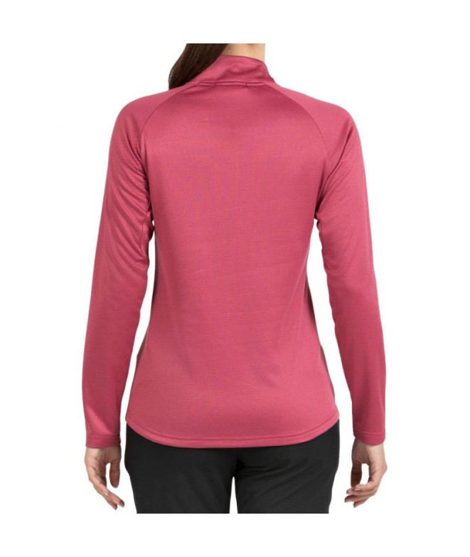 T-shirt de Montagne + 8000 Lua Femme Vino Rosé