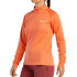 Camiseta de Montaña + 8000 Lua Mujer Naranja