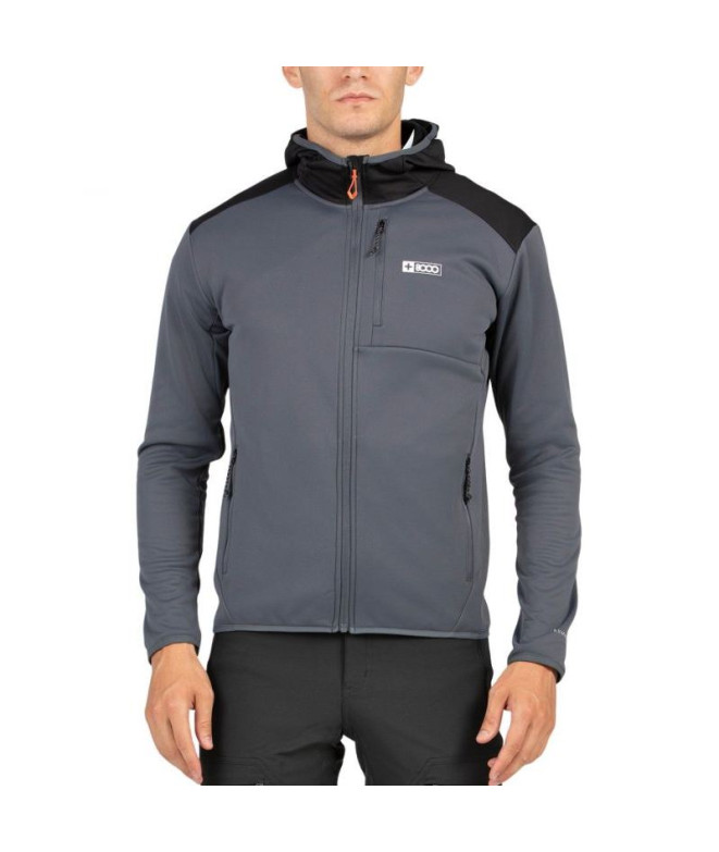 Chaqueta de Montaña + 8000 Mesi Hombre Antracita